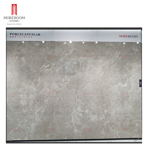 Loseta de Piedra Sinterizada Pulida de 1200x2800 mm, Placa de Mármol Gris Platino <span class=keywords><strong>Leica</strong></span>, Losa Grande Moderna para Diseño de Interiores - Product Image 1