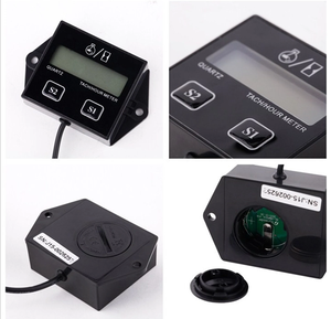 Không Thấm Nước Máy Đo Tốc Độ Hour <span class=keywords><strong>Meter</strong></span> LCD Kỹ Thuật Số Cảm Ứng Xe Máy Đồng Hồ Đo Tốc Độ Motocross Xe Máy Trượt Tuyết ATV <span class=keywords><strong>Meter</strong></span> - Product Image 5