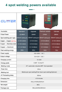 GLITTER-811A 36KW 6000A Tira de Cobre Puro de Alta Potencia para Reparación de Baterías de Litio Ferrofosfato - Product Image 6