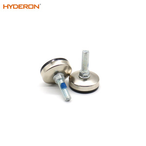 Hyderon Adjustable Feet Zinc Alloy Hex Socket Plastic Base Furniture <b>Leveling</b> Feet - Product Image 4