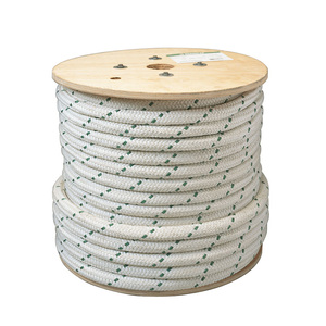 Corde de navigation pour <span class=keywords><strong>bateau</strong></span> en UHMWPE à double tressage de 6 mm à 20 mm, revêtement en polyester, longueur de bobine de 200 m, résistante à l'abrasion, cordon de sécurité - Product Image 3