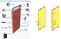 Leeyin — panneau portable d'isolation phonique, pour intérieur de salle de bureau, mur de séparation acoustique