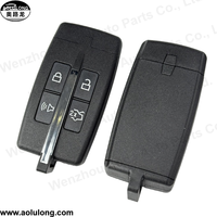 Coque de remplacement de clé de voiture de haute qualité, coque de clé de voiture intelligente pour Lincoln