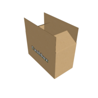Nouvelle boîte en carton empilable de conception écologique originale pour vêtements et cadeaux