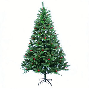 <span class=keywords><strong>Sapin</strong></span> de Noël artificiel en PE/PVC en forme de <span class=keywords><strong>sapin</strong></span>, directement de l'usine, avec base métallique pour la décoration - Product Image 2