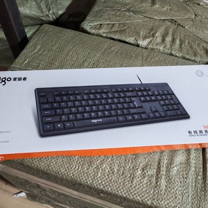 Aigo W921 Wired <b>Usb</b> Full Size Membrane Keyboard 104 <b>Keys</b> For Office Home Use - Product Image 2