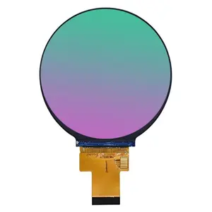 Venda quente 2.76 polegadas TFT LCD Round Panel LCD Display Circular Full Viewing LCD Display