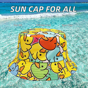 หมวกบักเก็ตพับได้ทันสมัยสำหรับผู้หญิงผู้ชายวัยรุ่น หมวกกันแดดสำหรับกิจกรรมกลางแจ้งและตกปลา หมวกตกปลาปีกกว้าง AquaGuard - Product Image 3