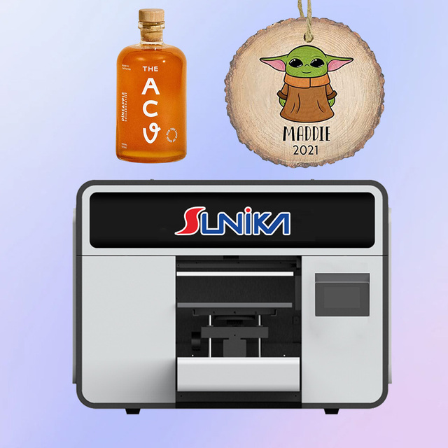 Sunika  UV printing machine Visual Positioning a3 uv dtf printer uv  printer for cup printing factory multifunctional