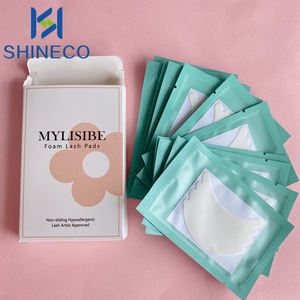 Mỏng Dưới Mắt Lash Pad Eyepad Hydrogel Eyepatch Nhãn Hiệu Riêng Foam Eyelash Extension Hồng Lint Miễn Phí <span class=keywords><strong>Gel</strong></span> Patch Mask - Product Image 2