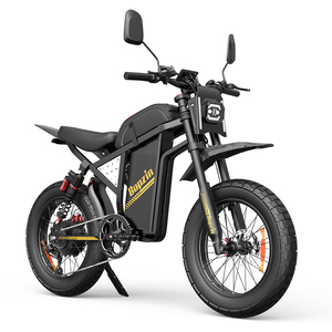 Vélo tout-terrain à suspension intégrale Bopzin 3000W 60V 35Ah avec alarme antivol, moto électrique, VTT, vélo électrique - Product Image 1