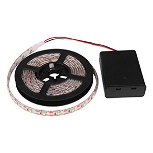Tira de Luces LED Flexible con Control Remoto y Funcionamiento a Batería - Product Image 1