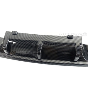 Diffuseur de pare-chocs arrière, lèvre de spoiler, plaque de séparation aspect fibre de carbone pour BMW F80 M3 F82 F83 M4 2015 2016 2017 2018 2019 2020 - Product Image 6