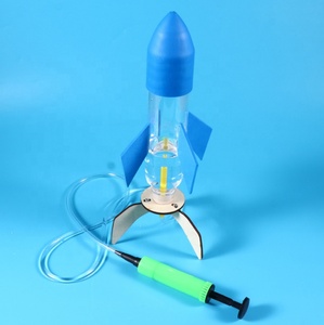 Kit complet de fusée à eau et à air en plastique, modèle éducatif pour la création de petites inventions, avec <span class=keywords><strong>manuel</strong></span>, pour compétition, pour enfants - Product Image 5