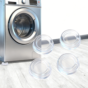 Juego de 4 Almohadillas de Goma Antideslizantes y Antivibraciones para Lavadoras y Secadoras - Resistentes para Muebles - Product Image 4