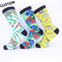 Chaussettes de sport personnalisées imprimées par sublimation, impression numérique 3D, chaussettes de basket-ball, vente en gros, logo personnalisé
