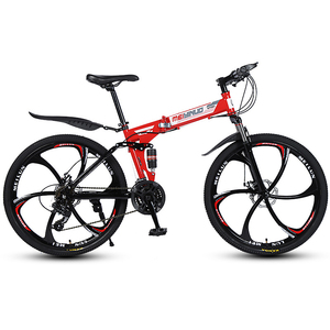 Vente en gros de vélos de VTT pliables à 21 vitesses vélos de montagne pliants 26/24 vtt pour adultes hommes - Product Image 3