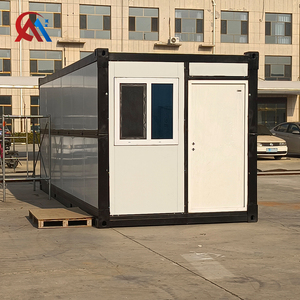 Rumah Kontainer Prefabrikasi Lipat Terbaru Harga Terjangkau Rumah Modular Lipat Sederhana - Product Image 1