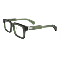 Lunettes de vue haut de gamme faites à la main, monture optique unisexe en acétate robuste, populaire et de haute qualité