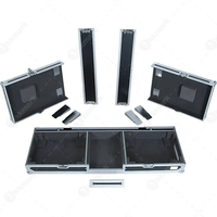 Flight case portable et amovible pour contrôleur DJ et station de travail Pioneer DJM-900NXS, idéal pour les spectacles et banquets