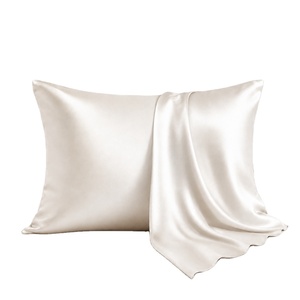 Sarung Bantal Sutra Mulberry Asli 100% Bordir Ukuran Queen, Kualitas Tertinggi 6A Non-Toksik, Custom 16/19/22/25 Momme