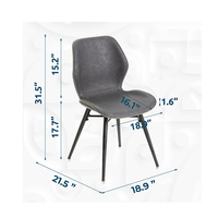 2025 vente directe d'usine moderne en acier inoxydable chaise de salle à manger de luxe Design contemporain en cuir métal PP matériel Restaurants