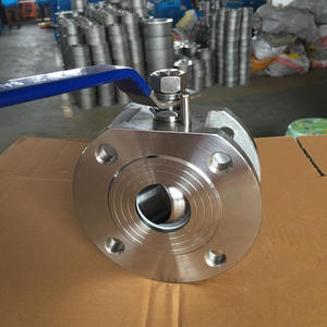 Italian Flange Pneumatic High-Platform Q71F-16 DN50 Thin-Type Wafer <b>Ball</b> Valve High Temperature Resistant Stainless Steel 316 - Product Image 3