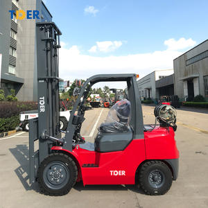 TDER Forklift propana 5 Ton 4.5 Ton 4 Ton 3.5 Ton 3t Forklift lpg 1.5 Ton 2 Ton angkat garpu lpg - Product Image 3