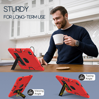 Étui robuste en silicone et PC écologique pour iPad Pro 13 M5 2025 M4 2024 avec béquille et support pour stylet, coque fine OEM ODM