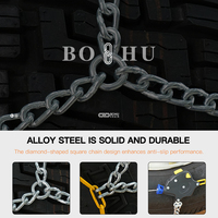 Cadenas de Nieve de Alta Calidad Serie HN de BOHU, Certificadas por TUV y GS, Cadena de Protección para Neumáticos para Camionetas 4x4, SUV, Camiones y Tractores