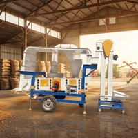 Machine de nettoyage et de criblage de graines à haute efficacité pour graines de lin, graines de tournesol, blé et maïs – Séparateur vibrant et équipement de nettoyage de graines