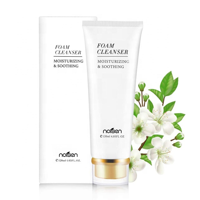 Hot Selling Top Quality Natural Organic Skin Care Face Wash Oil Control Makeup Removal Amino Acid Foam Facial Cleanser