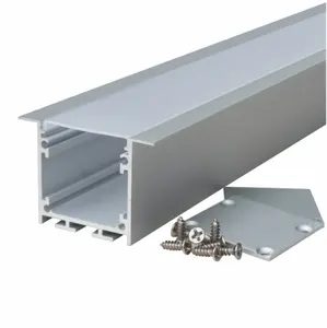 Kunden spezifisches LED-Aluminium profil für LED-Balken licht LED-Streifen Aluminium kanal wasserdichtes Stretch-Deckenfolien-Aluminium gehäuse