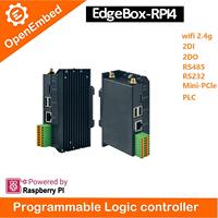 Module de programmation PLC OEM d'usine Edgebox-RPI4, solution Raspberry Pi CM4, prend en charge OpenWrt Linux, 5G, LORAWAN, 4G LTE, RS485
