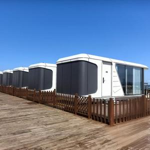 Maison capsule de luxe à 2 étages de 50 m², maison préfabriquée en conteneur double, 2 chambres avec balcon - Product Image 5