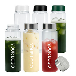 Bouteille d'eau sport personnalisée avec logo, sans BPA, en Tritan, 350 ml/500 ml, style tendance, bouteille transparente en plastique, <span class=keywords><strong>shaker</strong></span> à protéines - Product Image 5