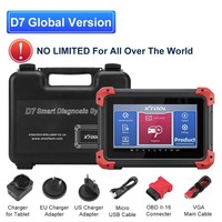 Escáner Automotriz Bidireccional de Sistema Completo XTOOL D7 con Codificación ECU