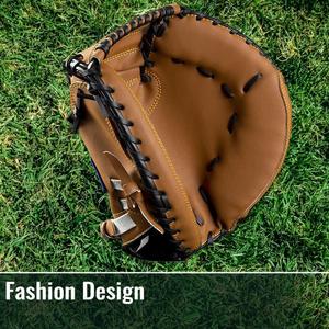 Guantes de béisbol y softbol para adultos, guantes de cuero para entrenamiento - Product Image 1