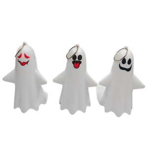 Colgantes de Fantasmas de Plástico con Pilas, Fantasmas Brillantes Portátiles, Espíritus Traviesos para Halloween, Navidad, Año Nuevo Chino y Fiestas - Product Image 4