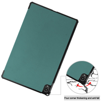 Housse de tablette Xiaoxin 11 pouces, design pliable à trois volets avec fonction de veille, style simple pour Lenovo Pad Tab P11 TB-J606F 11 pouces