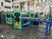 Machine de gaufrage de tôles métalliques pour l'automobile, capacité automatique de 6 m/min, poids de 8000 kg
