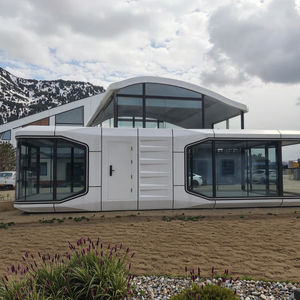 उच्च गुणवत्ता वाले आधुनिक प्रीफैब्रिकेटेड स्टील संरचना कैप्सूल हाउस के साथ लक्जरी होटल के उपयोग के लिए फास्ट इंस्टॉल कस्टम आकार बेडरूम - Product Image 2