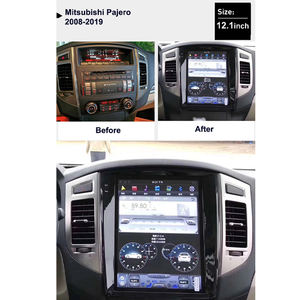 Autoradio à écran vertical de 12,1 pouces pour Mitsubishi Pajero Sport V97 V93 Rockford GPS PX6 Tesla <span class=keywords><strong>Carplay</strong></span> <span class=keywords><strong>Android</strong></span> 9.0 Multimédia automobile - Product Image 5