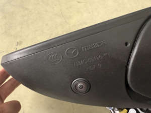 Rétroviseurs électriques d'origine en carbone turbo noir polaire ABS avant et arrière avec caméra BSM et LS pour MazdaCX50 2023-2025 - Product Image 6