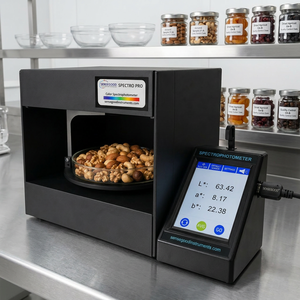Spectrophotomètre portable SpectroPro 400-700nm, spectromètre Vis, analyseur de colorimètre numérique pour les tests alimentaires, les noix, les fruits secs - Product Image 1