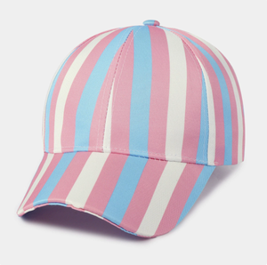 Wholesale Custom Rainbow Party Decoration New Adjustable Transgender Outdoor Golf Hat Pride Rainbow Flag Baseball Cap Party Wear