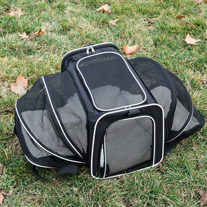 Kinghon 3 in 1 Multi-functional Expandable Folding Mesh Breathable Leisure Pet Handheld Expandable Travel Bag - Product Image 5