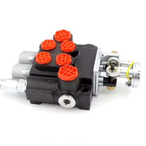 Vanne à poussoir hydraulique manuelle et à commande par joystick P40-2OT, vanne monobloc à 2 bobines, spécifications techniques et conception P40-2OT - Product Image 2