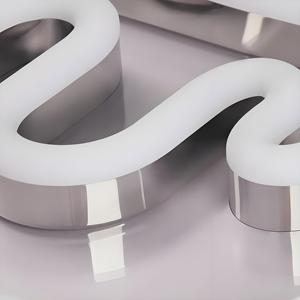 Custom Led <span class=keywords><strong>Neon</strong></span> Teken 12V Siliconen <span class=keywords><strong>Neon</strong></span> Met Heldere Acryl Backing Faux <span class=keywords><strong>Neon</strong></span> Teken Voor Reclame Winkels - Product Image 3