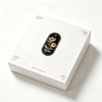 Boîte cadeau rigide personnalisée pour thé avec logo estampé à chaud, matériaux recyclés, emballage en carton de luxe pour l'emballage du thé